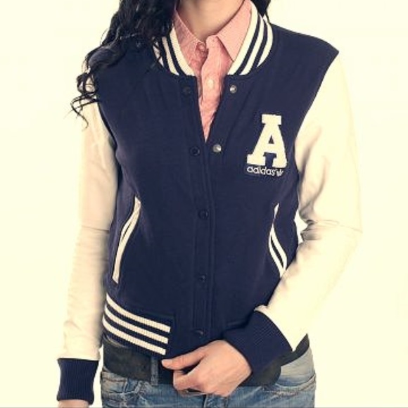 college jacket adidas